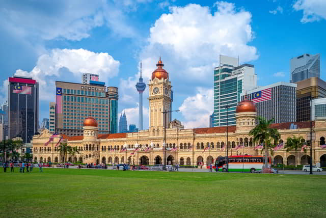 Sultan Abdul Samad building at Kuala Lumpur