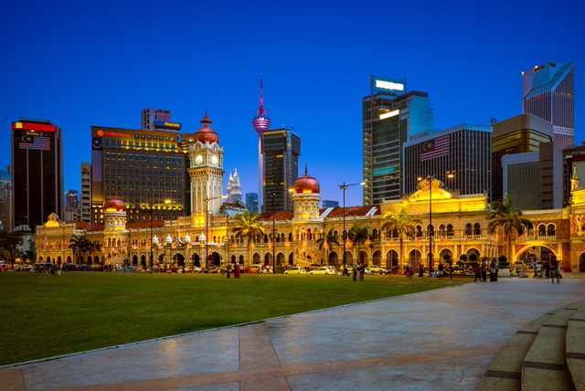 Sultan Abdul Samad building at Kuala Lumpurr